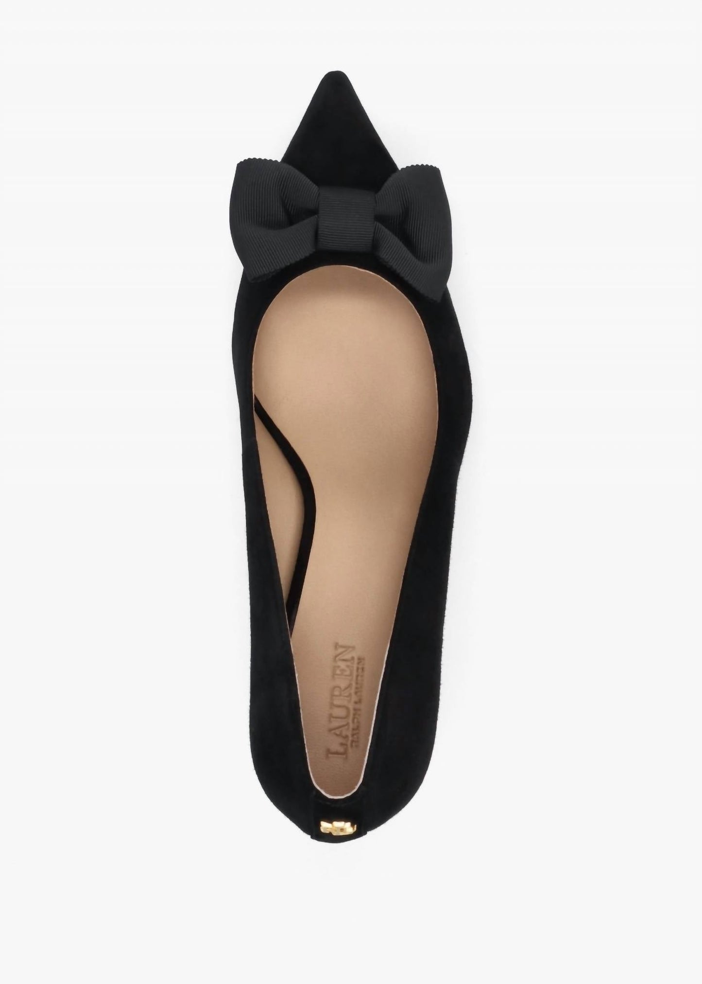 Ralph Lauren - Women's Lanette Bow-trim Suede Pumps Sandal
