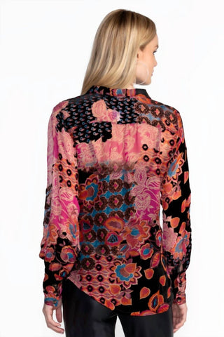 Johnny Was - YRENE BURNOUT BLOUSE