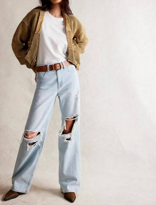 Free People - Tinsley Baggy High-rise Jeans