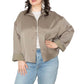 6397 - Zip Up Liquid Jacket