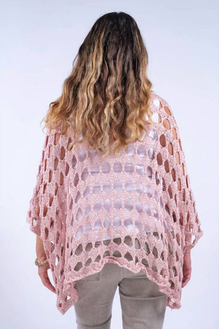 Tees By Tina - Oceana Open Knit Topper