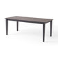 Farmhouse Charm Dining Table With Square Leg