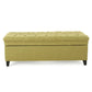 Juliana - Storage Ottoman With Birch Legs
