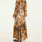 Farm Rio - Long Sleeves Maxi Dress
