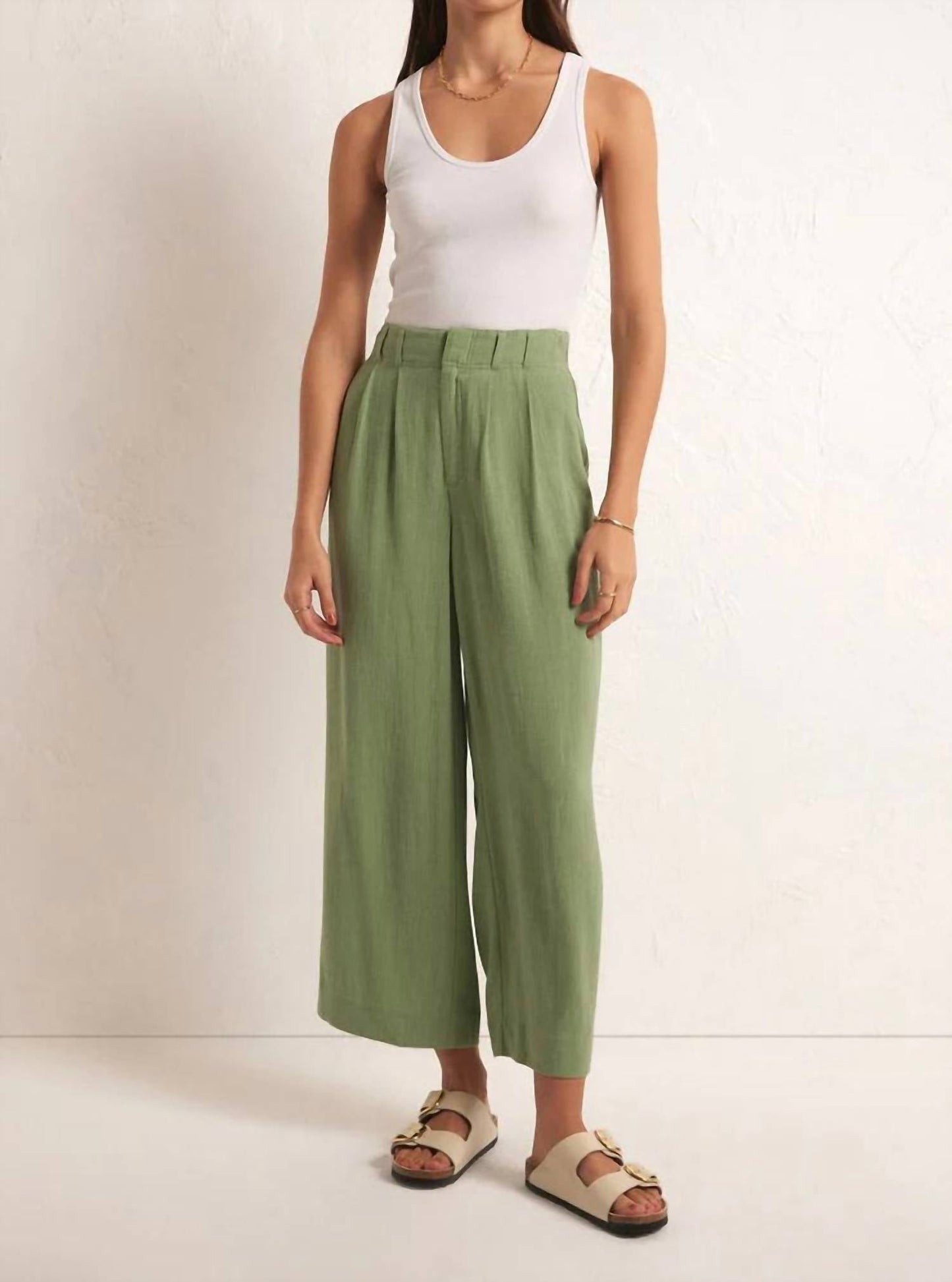 Z Supply - Farrah High Rise Wide Leg Pants