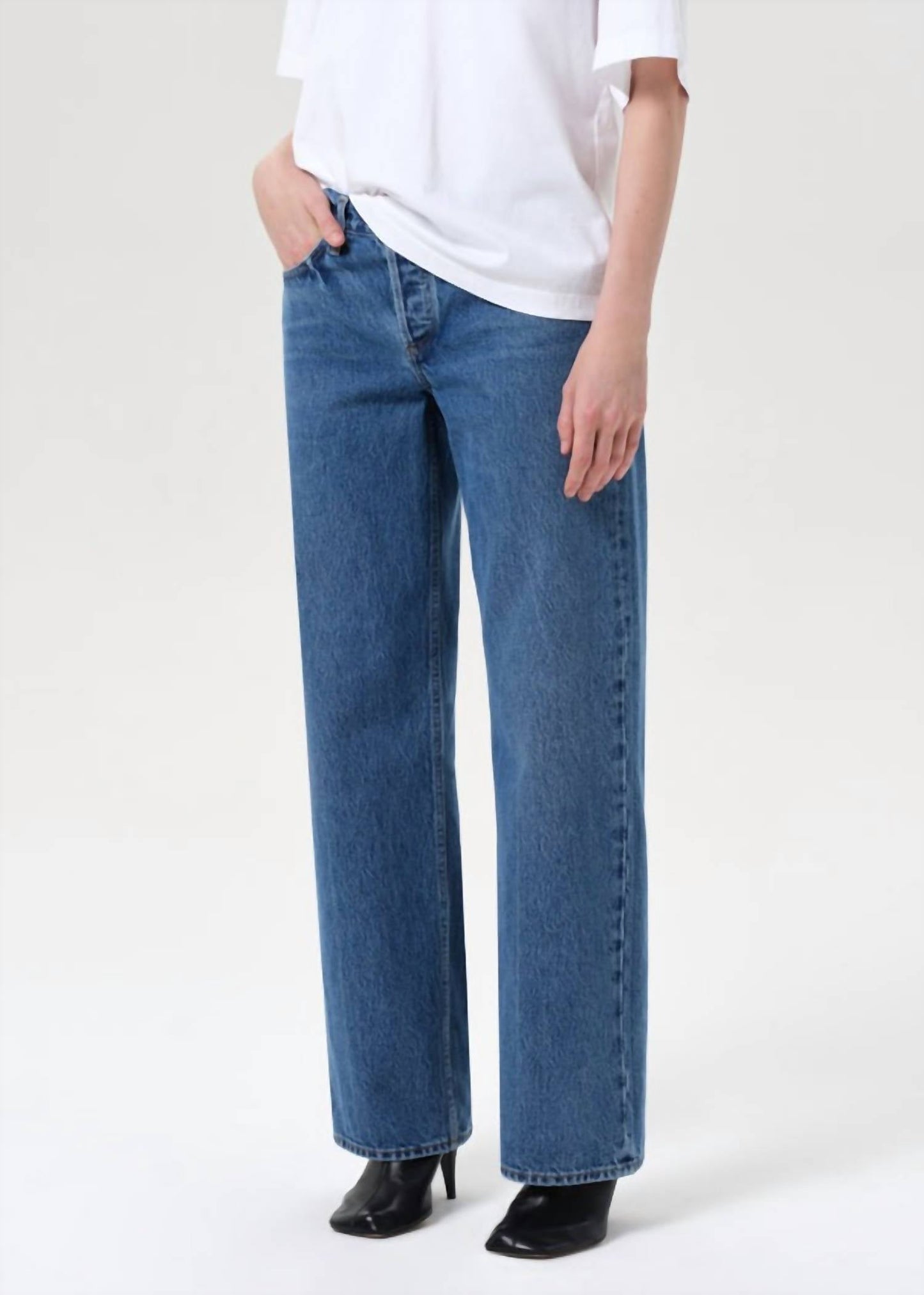 Agolde - Low Rise Loose Jeans