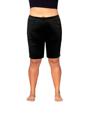 On The Plus Side - Cotton Jersey Shorts - Plus