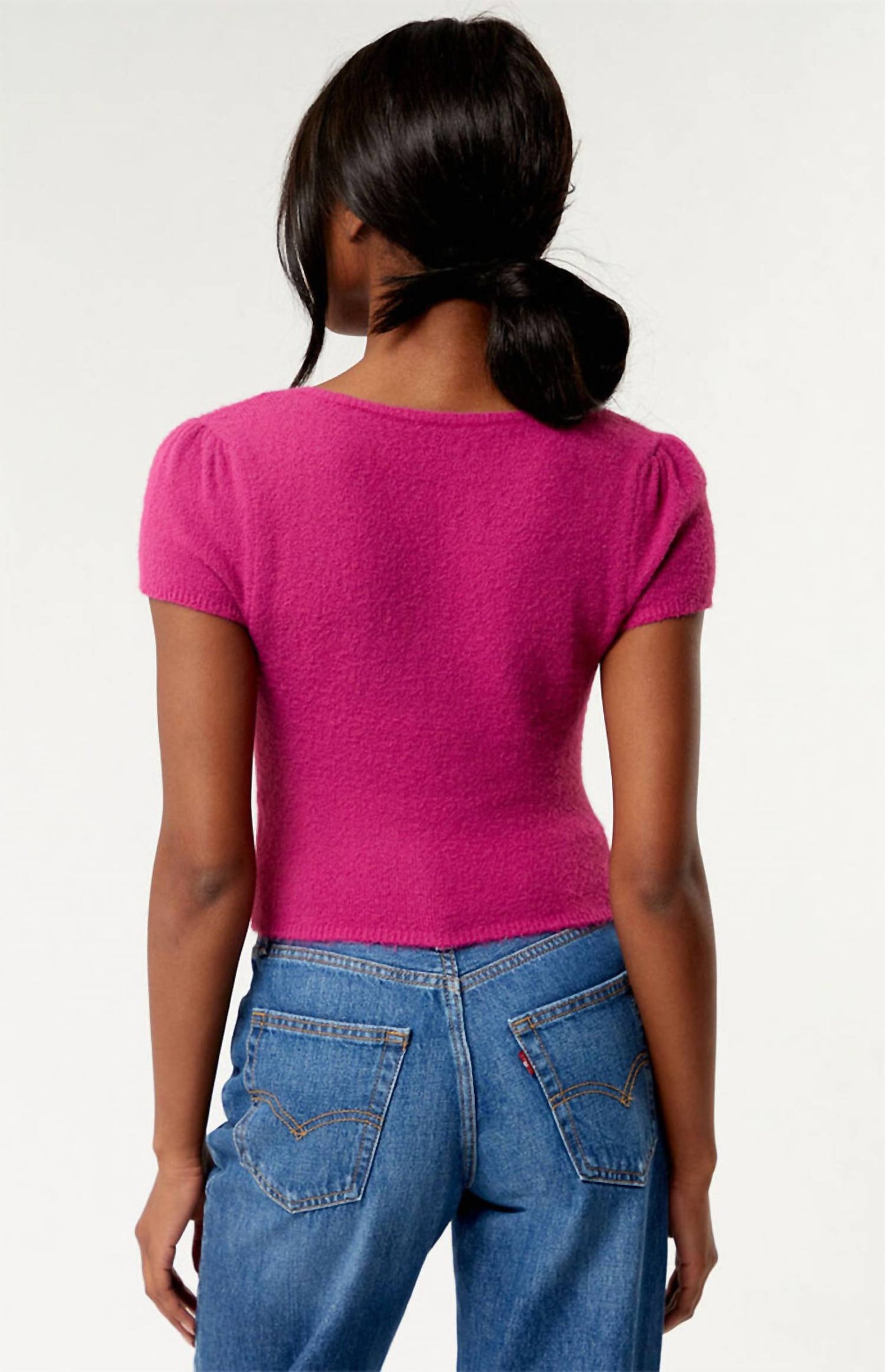 Free People - Keep Me Warm Crop Sweater Top