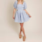 Sofie The Label - April Embroidered Cut Out Mini Dress