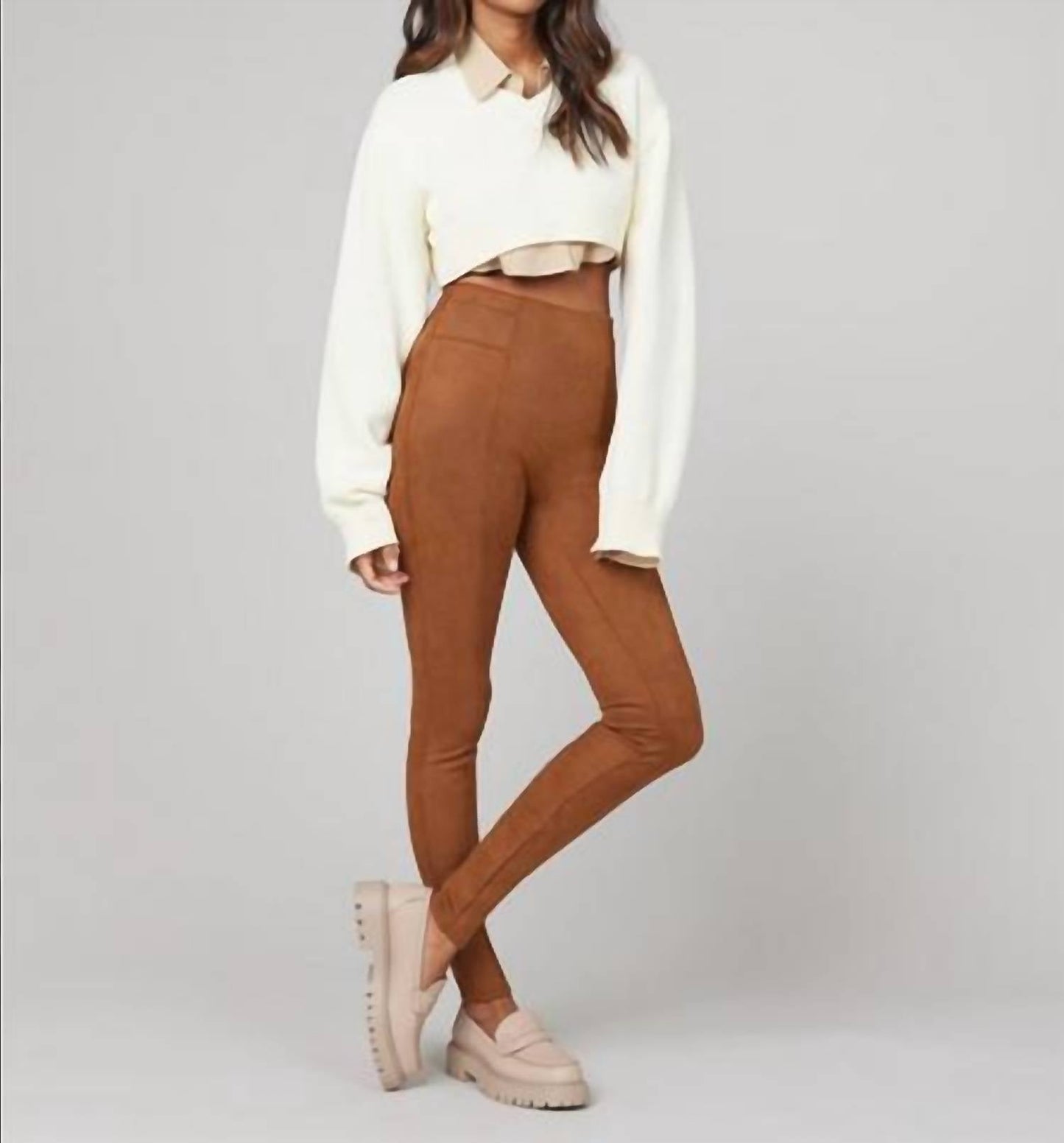 Spanx - Faux Suede Leggings