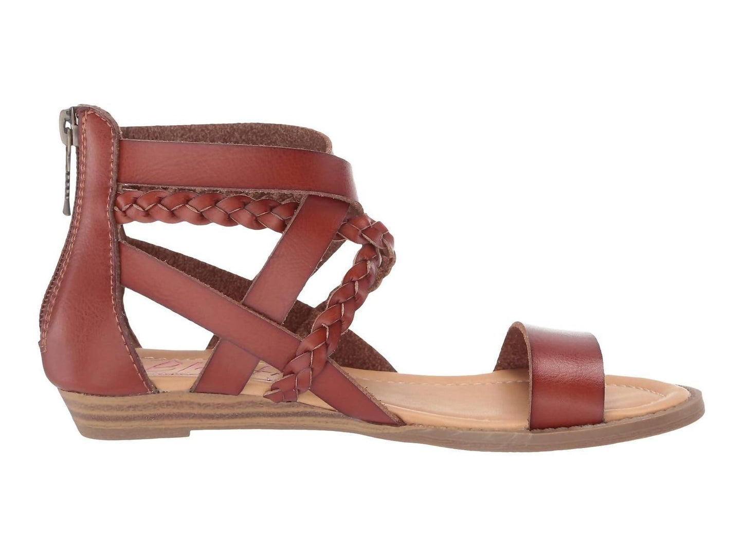 Blowfish - Women's Billa-k Crisscrossed Zipper Closure Strap Sandals
