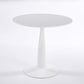 Pedestal Table, Round For Kitchen - White