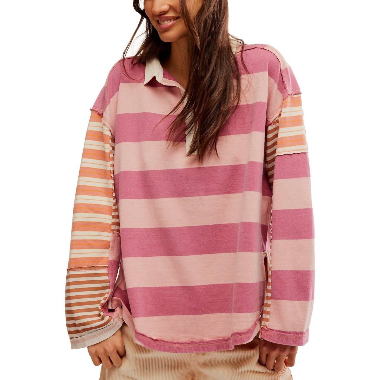 Free People - Aster Striped Tee