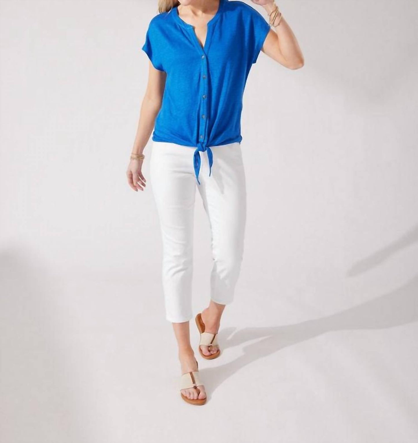 Tommy Bahama - High-Rise Cropped Jean