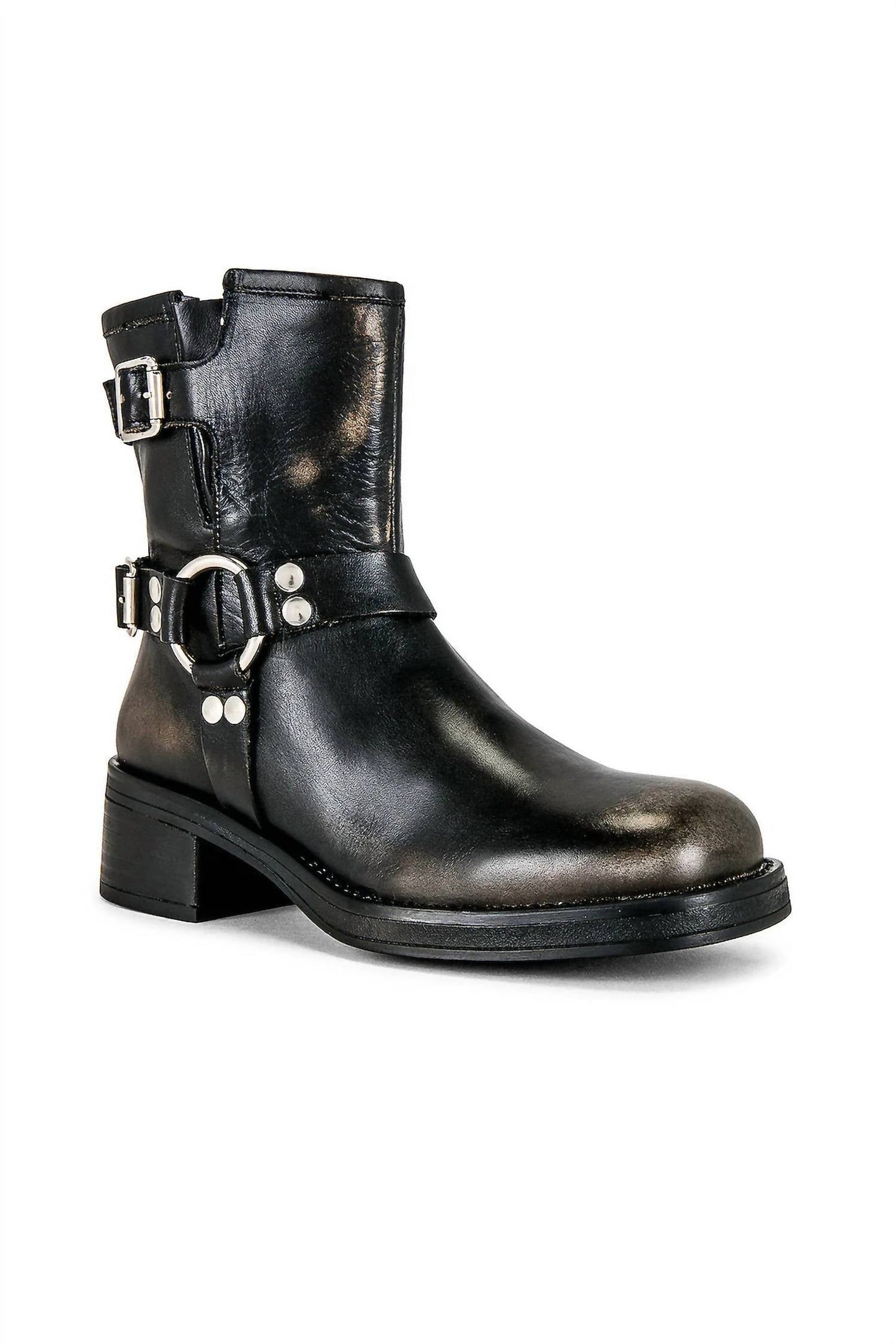 Steve Madden - Women's Brixton Buckle Engineer Boots