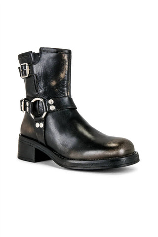 Steve Madden - Women's Brixton Buckle Engineer Boots