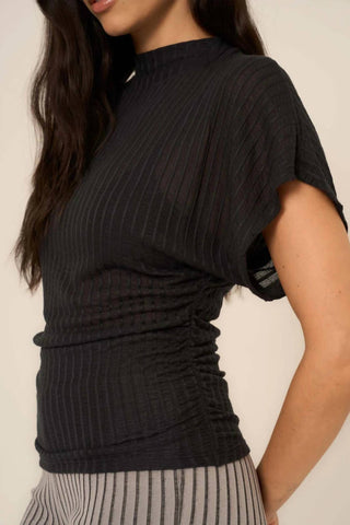 Project Social T - Holly Funnel Neck Dolman Top