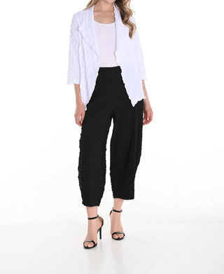 Frank Lyman - Woven Open-front Cardigan