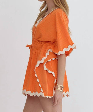 Entro - Textured Terry Cloth Cover Up