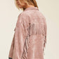 Wishlist - Fringe Sueded Jacket