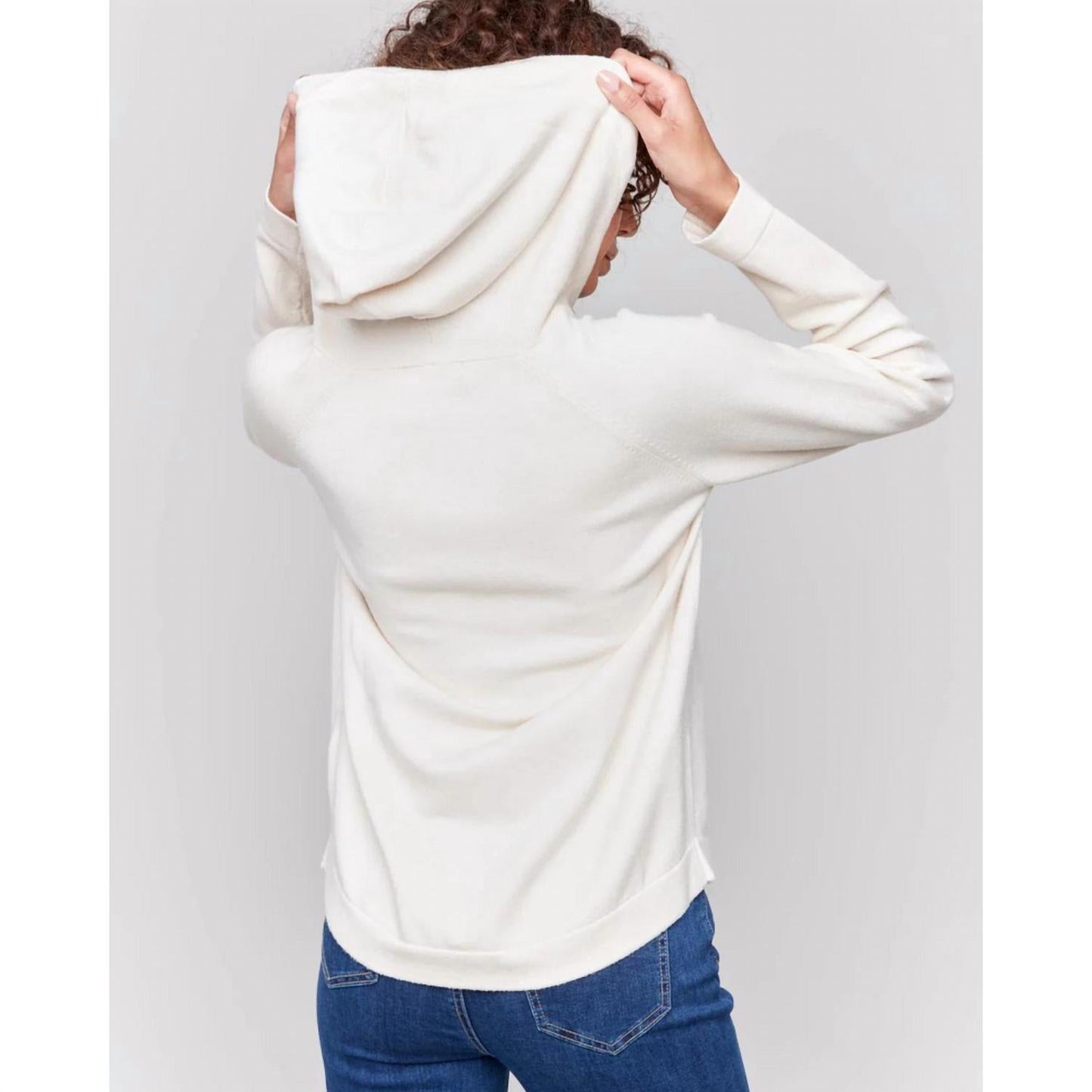 Charlie B - Raglan Sleeve Hoodie With Kangaroo Pocket