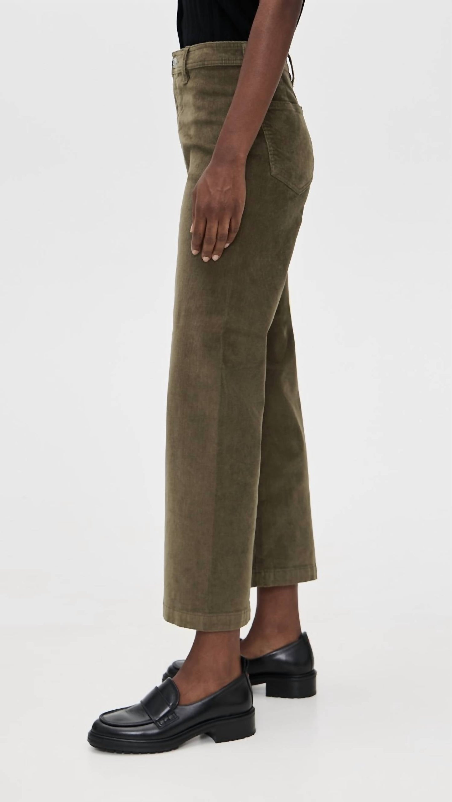 Pistola - Penny Crop Corduroy Pants