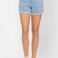 Judy Blue - Stripe Cut-Off Shorts