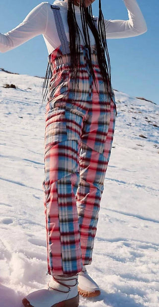 Free People - All Prepped Printed Bib Jumpsuit