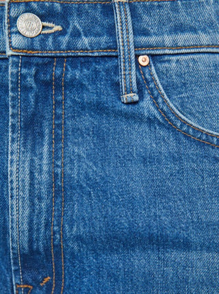 Mother - The Dodger Ankle Loose Wide Leg With Cherries Jeans