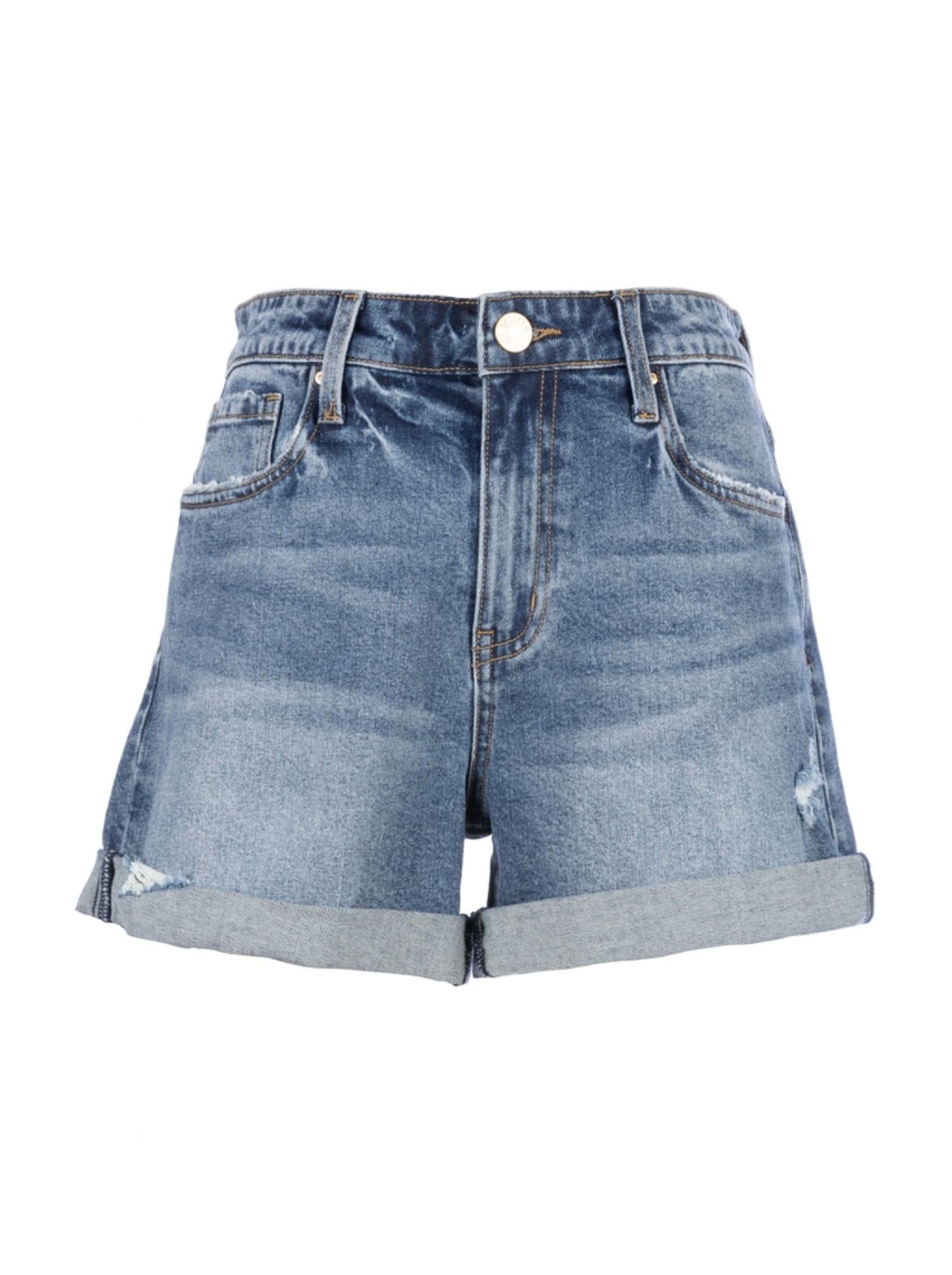 Kut From The Kloth - Taylor High Rise Short Roll Hem