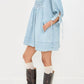 Free People - Sonora Denim Mini Dress