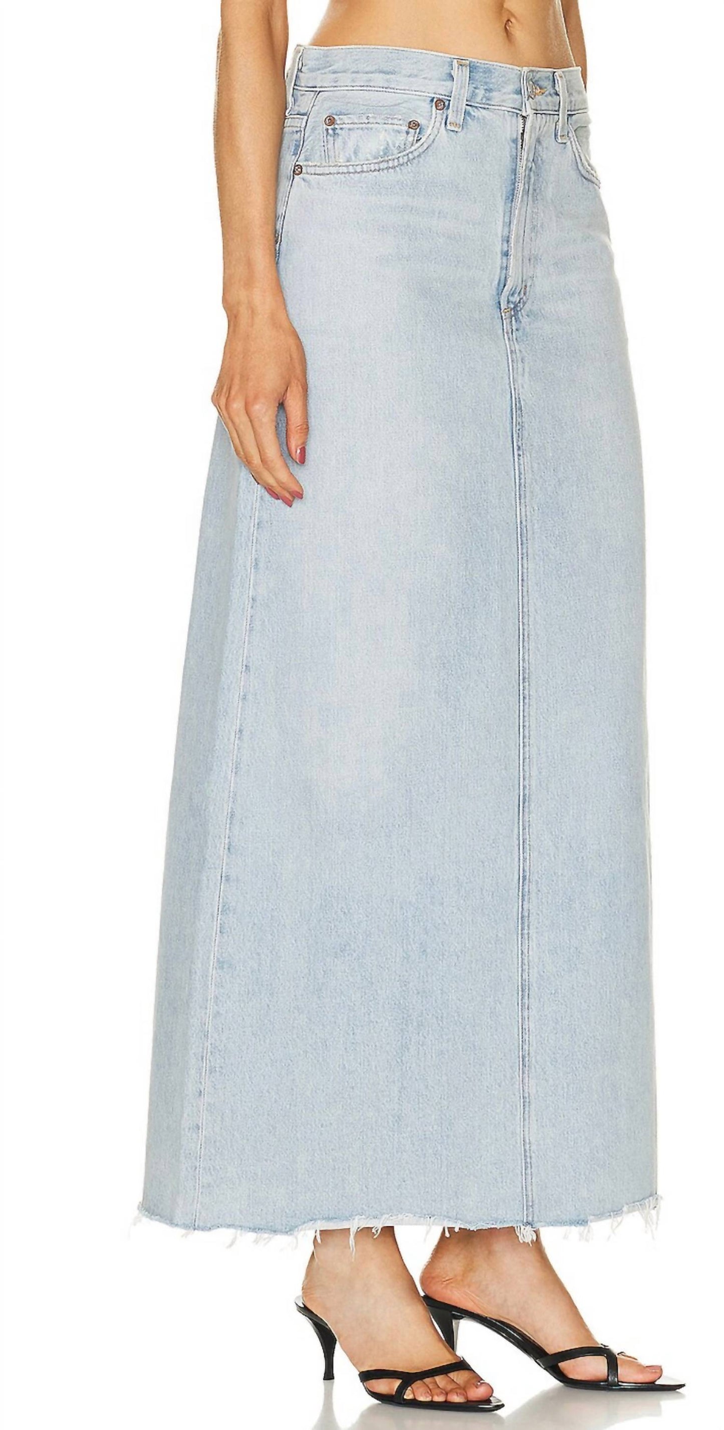 Agolde - Hilla Long Skirt