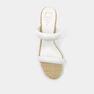 Shu Shop - Women's Gardenia Strap Raffia Heel Sandal