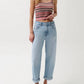Pistola - Donny Bowed Wide Leg Jeans