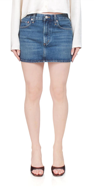 Agolde - Alek Denim Mini Skirt