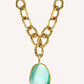 Debbie Katz - Women's Aria Cat Eye Stone Necklace