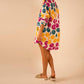 Care Tucker - Preslie Poplin Shirt Dress - All Over Smiley