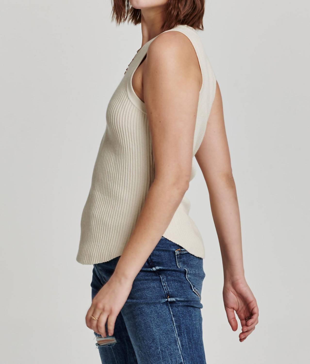 Another Love - Cora Rib Sleeveless Top