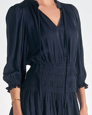 Elan - Tie Neck Dress