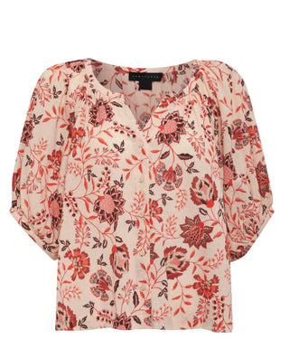 Sanctuary - BUBBLE SLEEVE BOHO BLOUSE