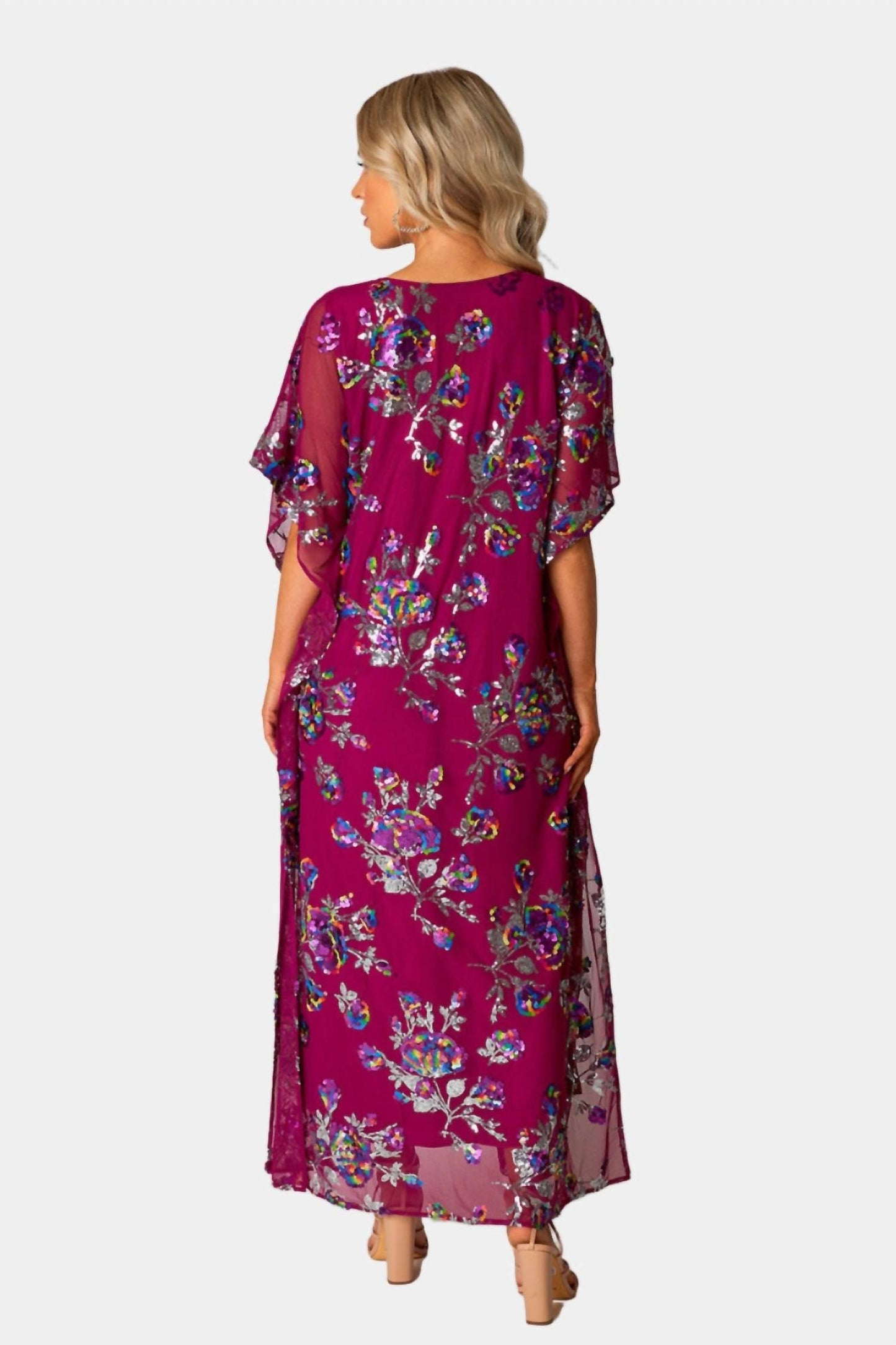 Buddylove - Atlas Sequin Caftan Dress