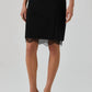 Astr - Itzayana Lace Trim Pencil Mini Skirt