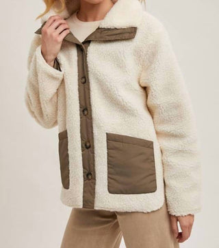 Bluivy - Button Down Fleece Jacket