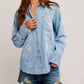 Free People - Airbrushed Denim Top