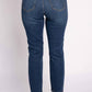 Judy Blue - High Waist Cool Denim Cuff Boyfriend Jean