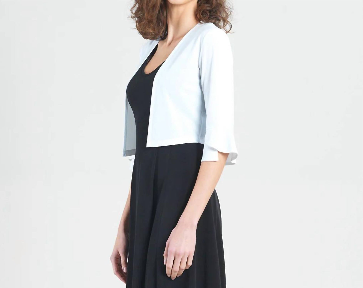 Clara Sun Woo - Tulip Sleeve Short Cardigan