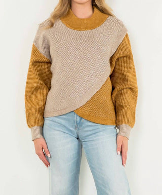 Thml - COLORBLOCK KNIT SWEATER