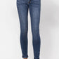 Judy Blue - Mid Rise With Handsand Skinny Jeans