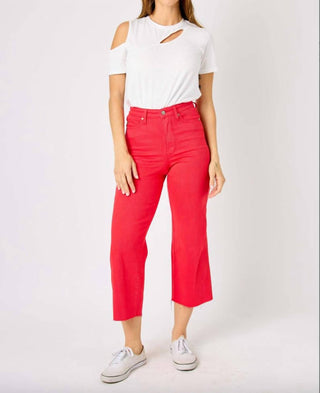 Judy Blue - Tummy Control Crop Jeans