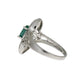 .70ct Emerald Diamond Ring 10KT White Gold